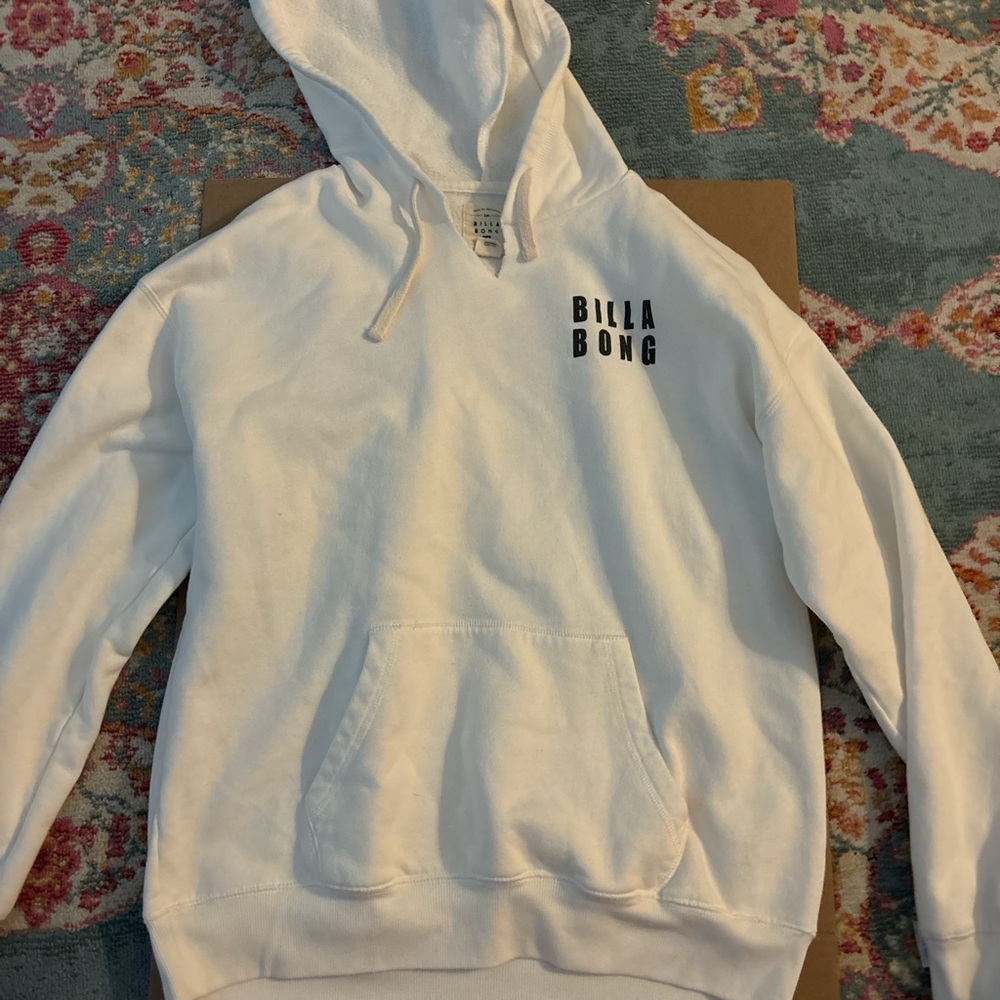 Billabong White Hoodie